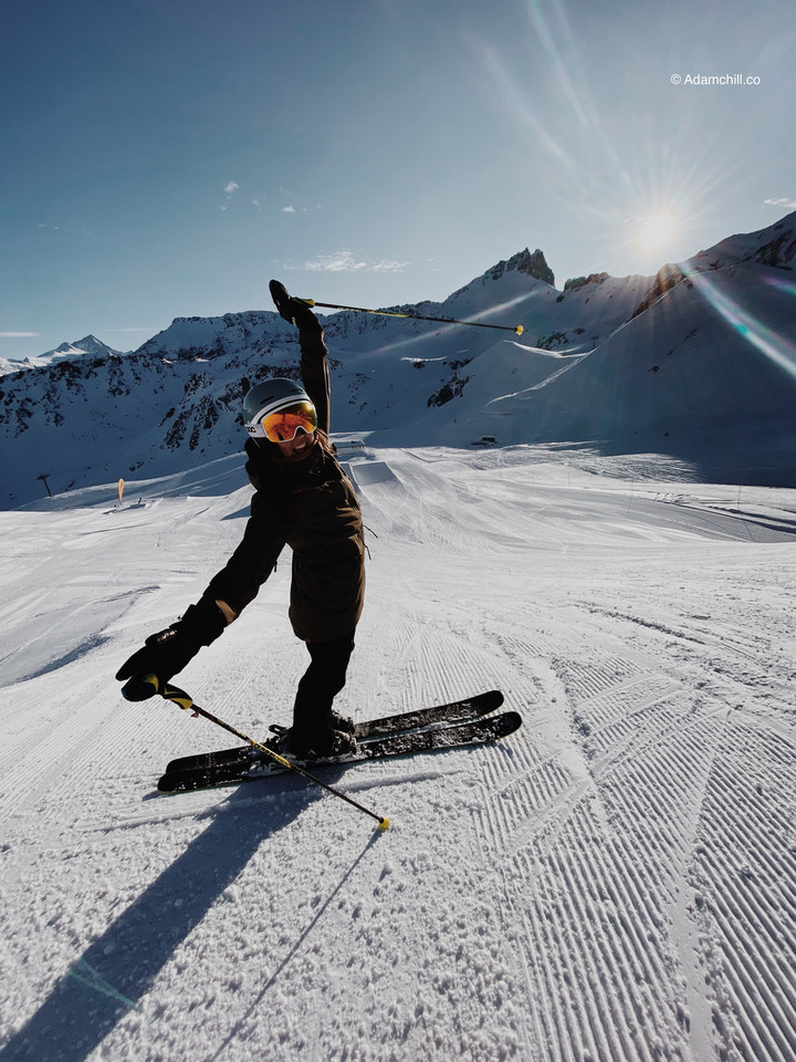 Zima w Zinal - Grimentz