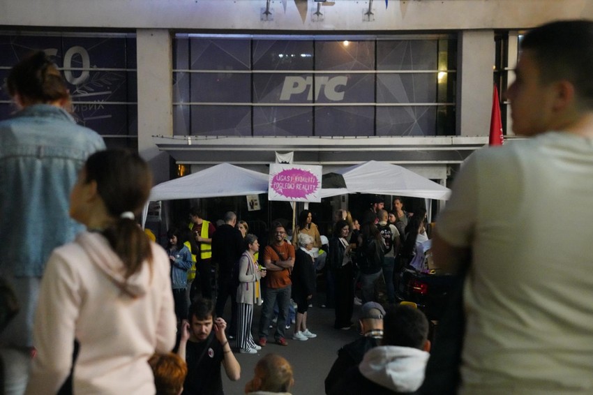 rts blokada protest takovska ulica