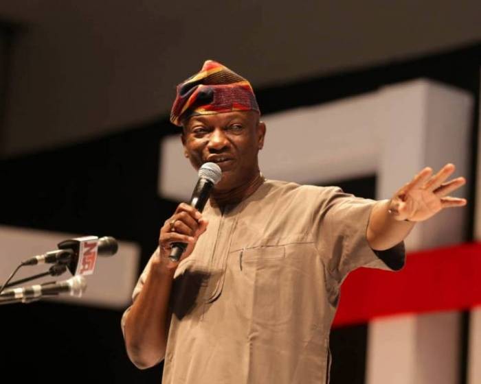 Ambode has been linked to Jimi Agbaje ahead of the election (Punch) 