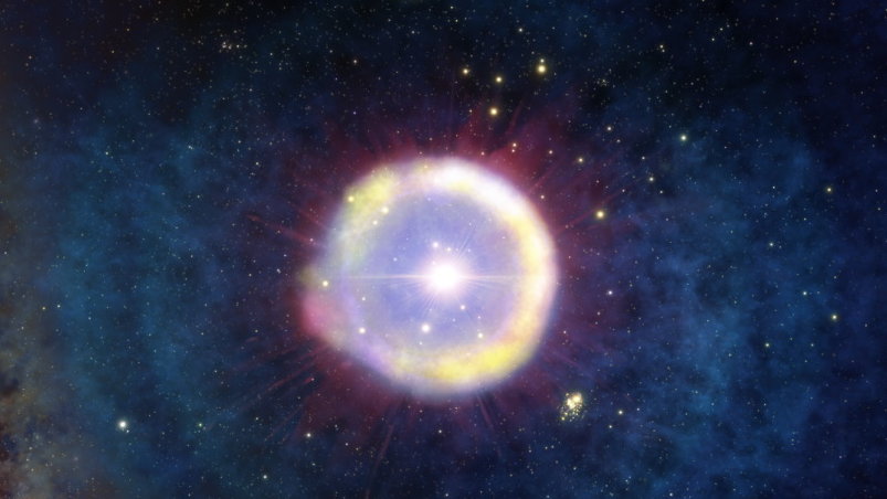 Znaleziono ślady pierwszych gwiazd we Wszechświecie, fot. NOIRLab/NSF/AURA/J. da Silva/Spaceengine