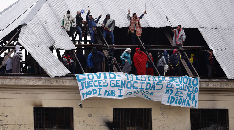 A vírus terjedésétől félnek a Buenos Aires-i rabok / Fotó: GettyImages
