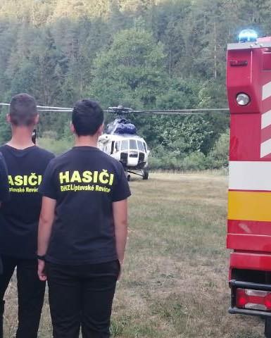 Požiar zachvátil územie Národného parku Veľká Fatra.