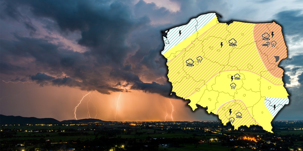 Alert najwyższego stopnia! Możliwa trąba powietrzna