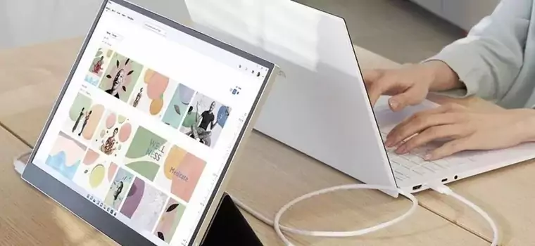 LG Gram +view to przenośny, 16-calowy monitor o wysokiej rozdzielczości