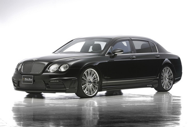 Bentley Continental Flying Spur czarny bizon