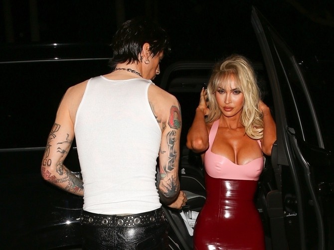 Megan Foks i Mašin Gan Keli The Hollywood JR / BACKGRID/ Backgrid USA