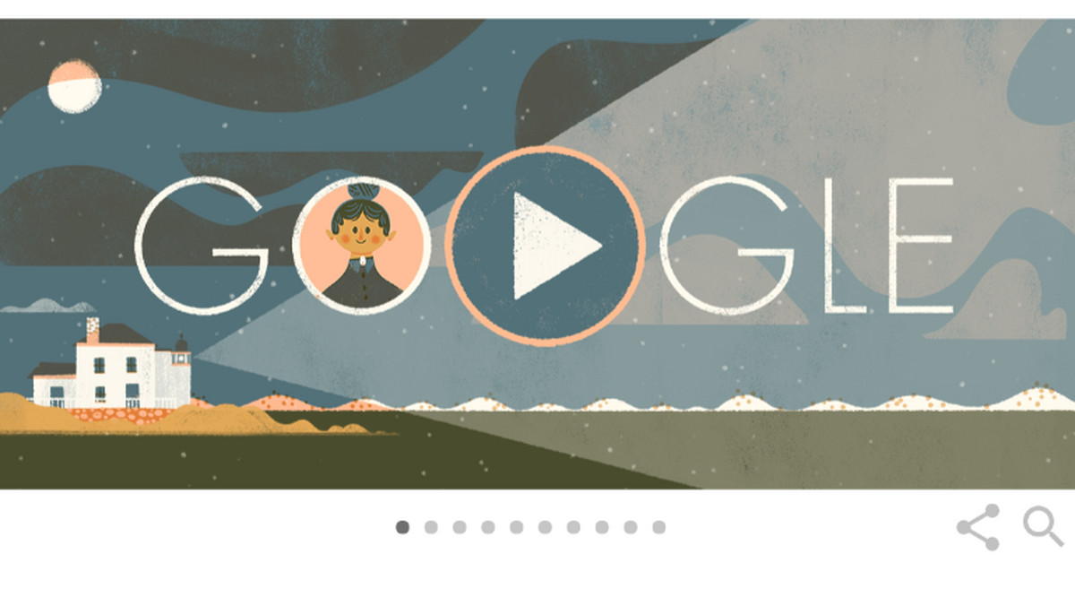 Bohaterką dzisiejszego Google Doodle jest Ida Lewis. Znana ze swojego bohaterstwa przy ratowaniu ludzi tonących w morzu słynna latarniczka urodziła się dokładnie 175 lat temu.