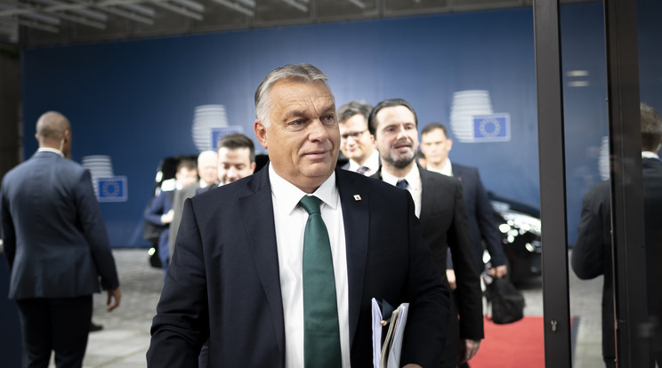 A magyar kormányfő újfent nem hagyta szó nélkül az EU történetének egyik legsúlyosabb vesztegetési botrányát / Fotó: MTI/Miniszterelnöki Sajtóiroda/Benko Vivien Cher