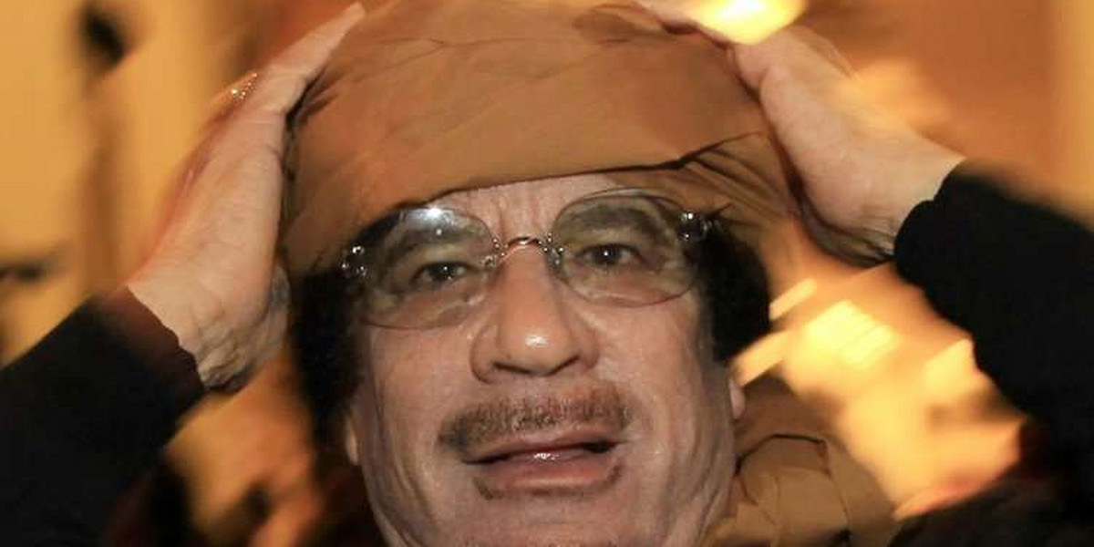 Kadafi: Niech Libia stanie w płomieniach