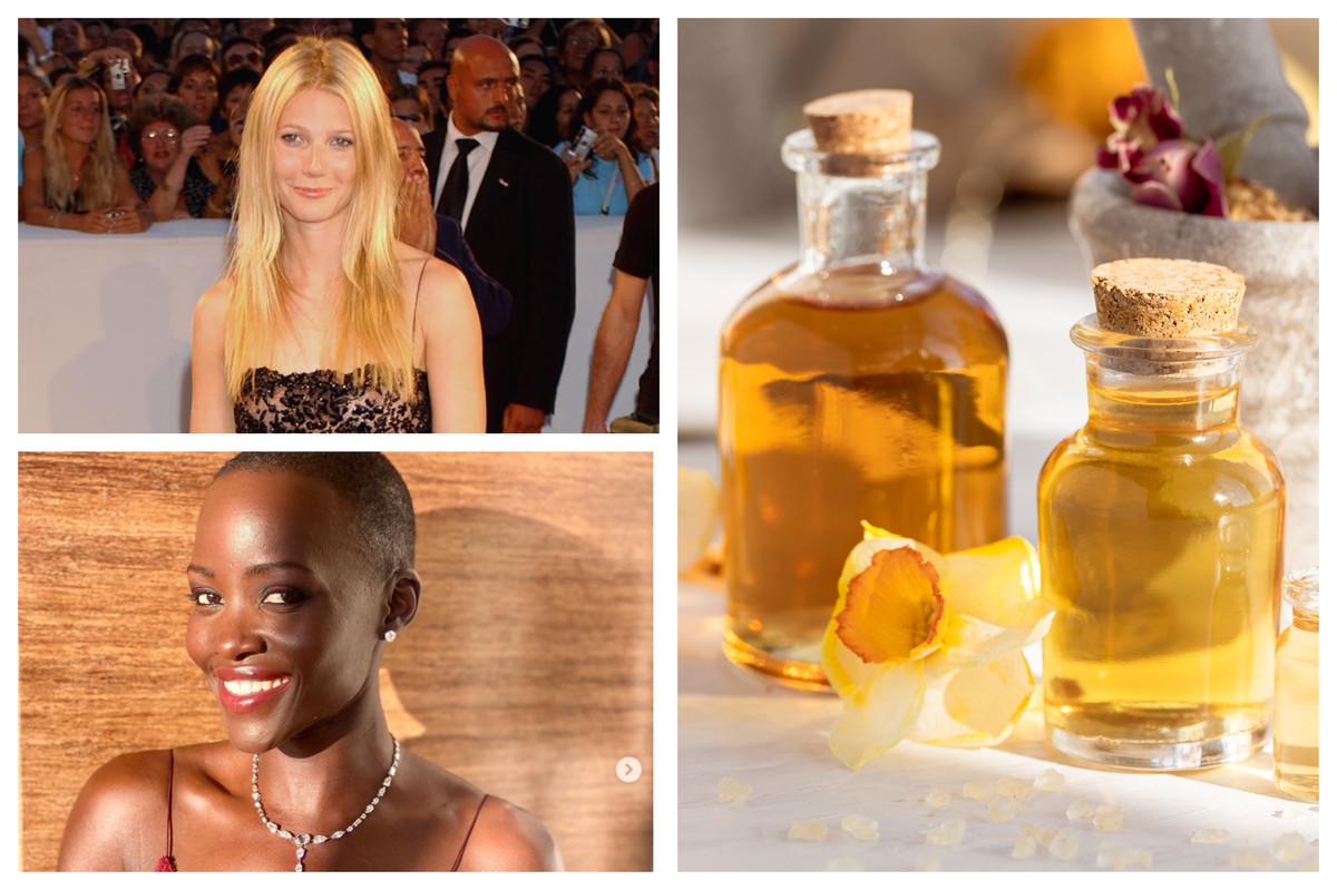 Gwyneth Paltrow i Lupita Nyong’o są fankami olejowania twarzy (fot. Akpa, @lupitanyongo/Instagram, Shutterstock)