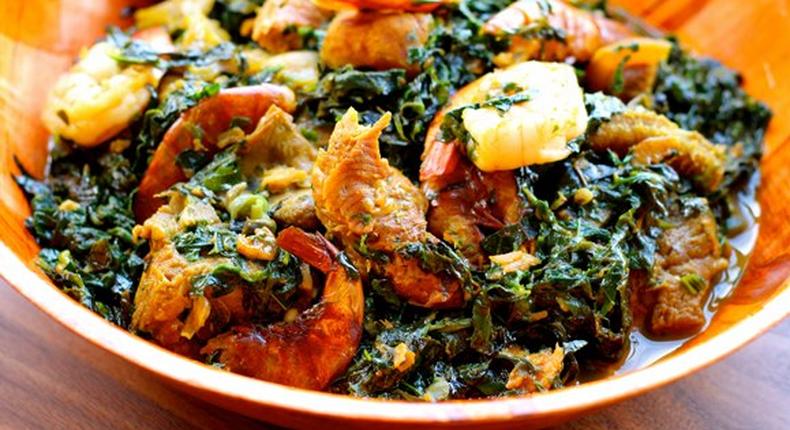 Edikang Ikong soup is one of the healthiest meals in the country 