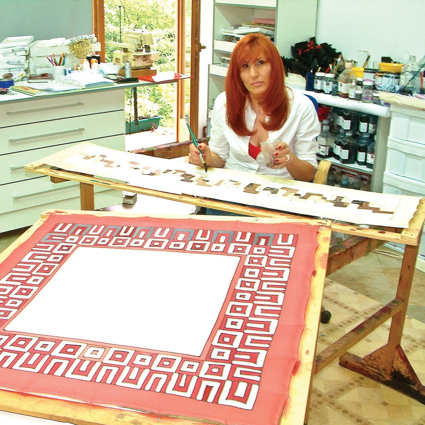 Ljubav prema radu na svili počela je još od studentskih dana