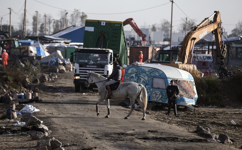 POZOSTAŁOŚCI PO 'DŻUNGLI' W CALAIS