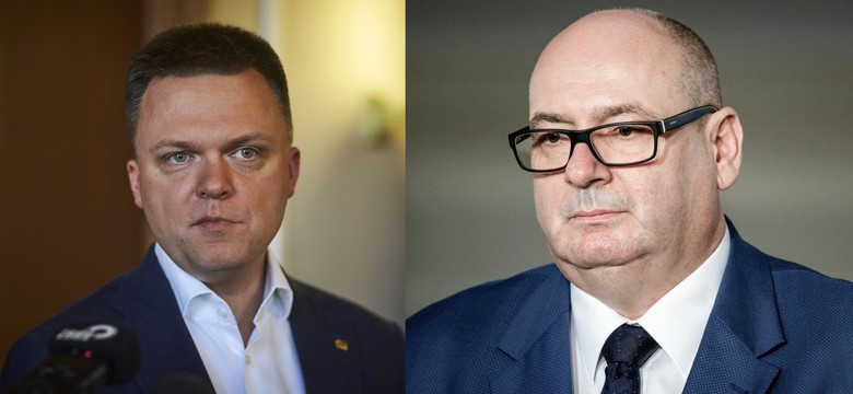 Kłótnia Hołowni i Zgorzelskiego. Kto ma "mentalność kreta"? A kto "mentalność ciecia"?