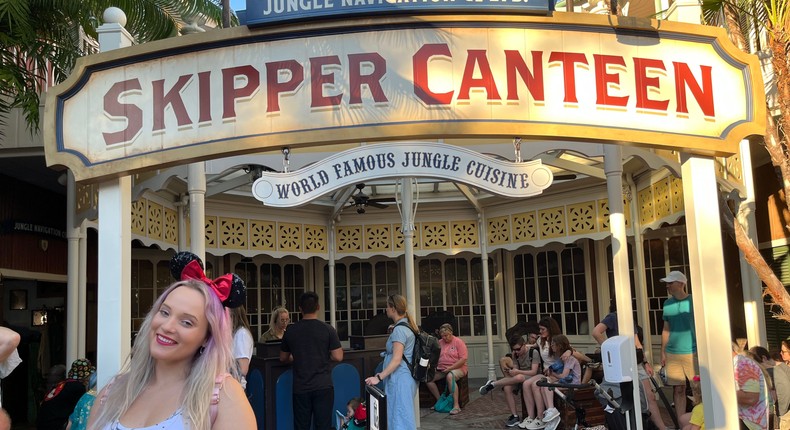 Jungle Navigation Co. LTD Skipper Canteen is inspired by Jungle Cruise.Jenna Clark