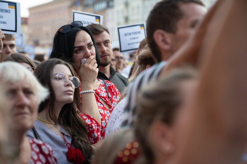 Święto Niepodległości Ukrainy w Warszawie, Plac Zamkowy 24.08.2023