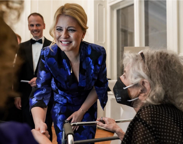 Zuzana Čaputová na odovzdávaní cien Eset Science Awards.