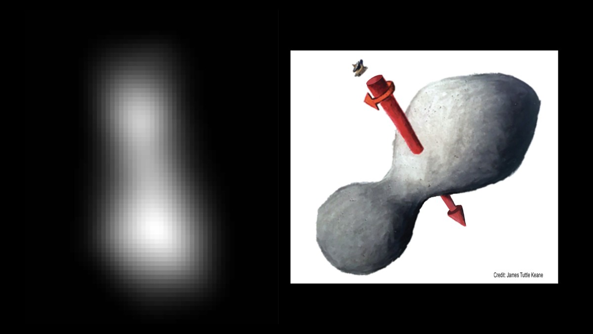 Sonda New Horizons przesłała pierwsze wyraźne zdjęcia obiektu Ultima Thule, najbardziej oddalonego od Ziemi ciała niebieskiego, jakie kiedykolwiek zostało zbadane - poinformowała agencja NASA.