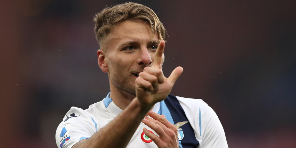 Ciro Immobile dogonił Roberta Lewandowskiego