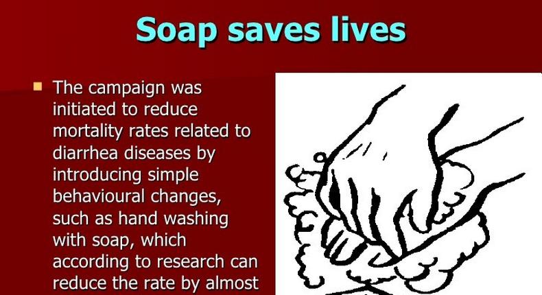 Hand washing with soap reduces diarrhoea related deaths by 30% - NGO