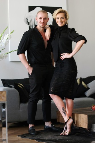 Paulina Smaszcz-Kurzajewska i Robert Czerwik