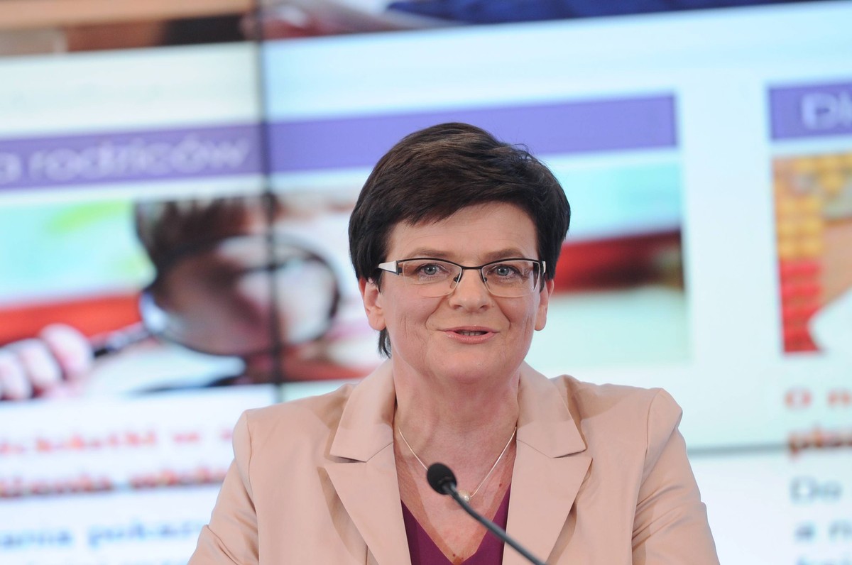 Minister edykacji Krystyna Szumilas