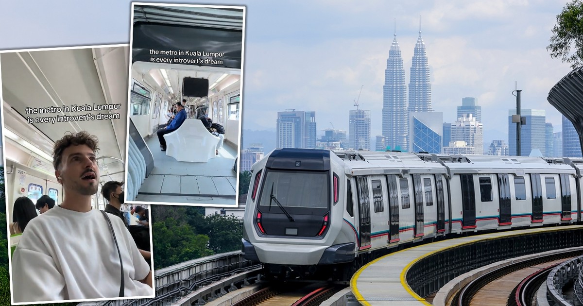 Pokazał, jak wygląda metro w turystycznym kraju. "Raj dla osób z lękiem społecznym"