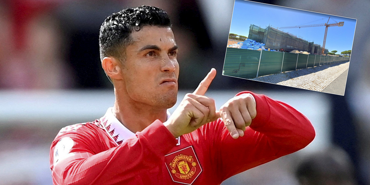 Ronaldo Chce wyburzyć klub, który psuje mu widok z okna.