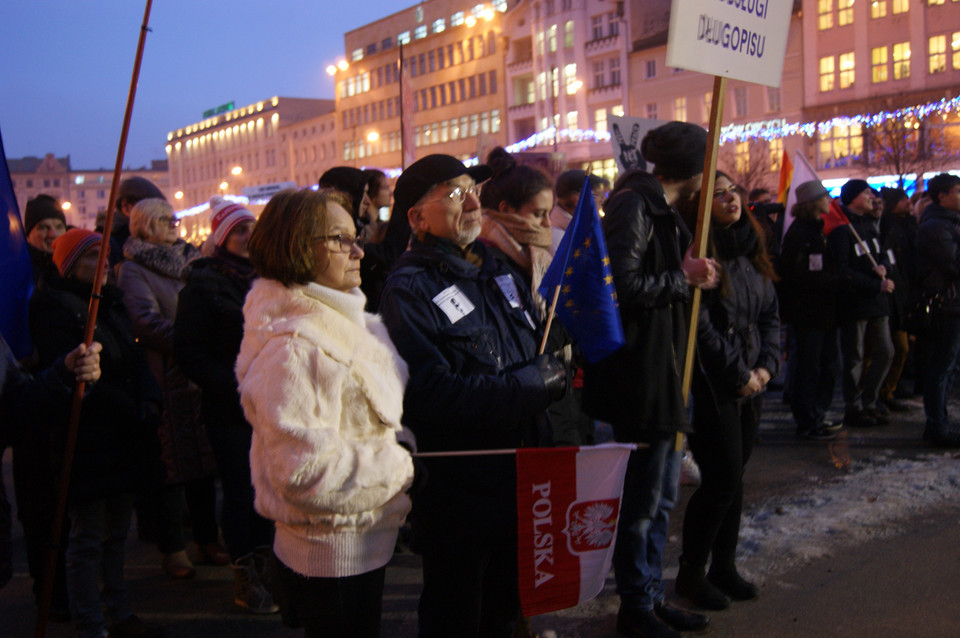 Protest student+-w w Poznaniu, fot. Glanc14