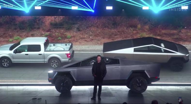 Tesla truck versus Ford F-150