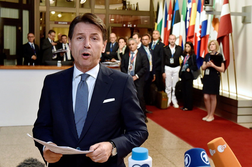 Premier Włoch Giuseppe Conte