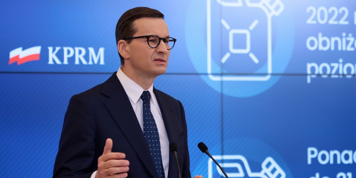 Premier Morawiecki zaprezentował w czwartek założenia tarczy antyinflacyjnej.