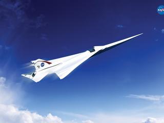 samolot ponaddźwiękowy nasa supersonic lockheed martin