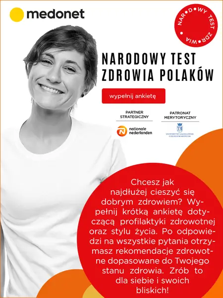 Medonet ruszył z Narodowym Testem Zdrowia Polaków