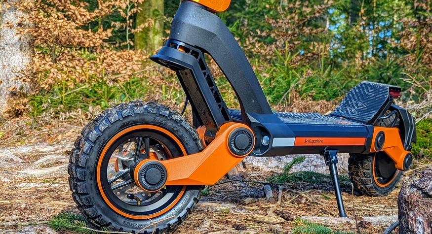 E-Scooter-Test: Kugoo Kirin G3 mit 1200W-Motor fährt 65 km/h | TechStage