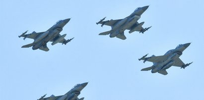 Pilny komunikat wojska. Poderwano myśliwce F-16 przy granicy z Ukrainą