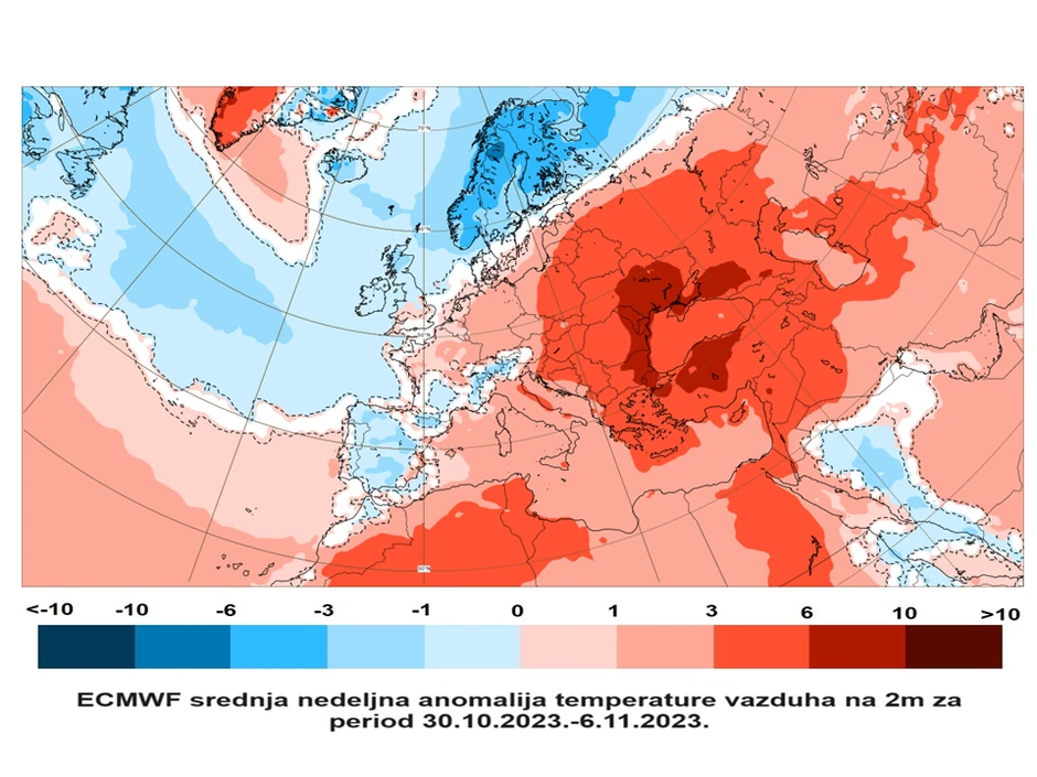 Temperatura do 6. novembra