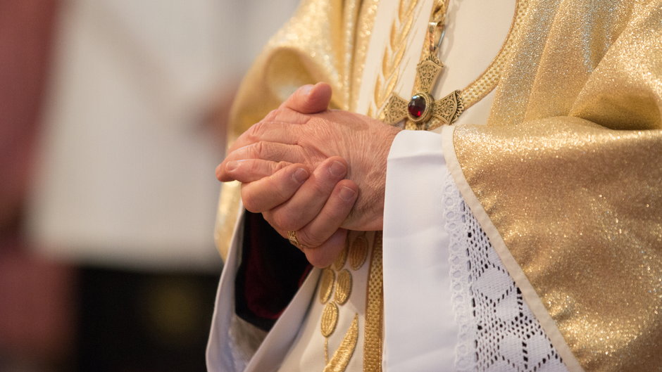 Na niedzielną mszę zawitałam z okazji chrztu w rodzinie