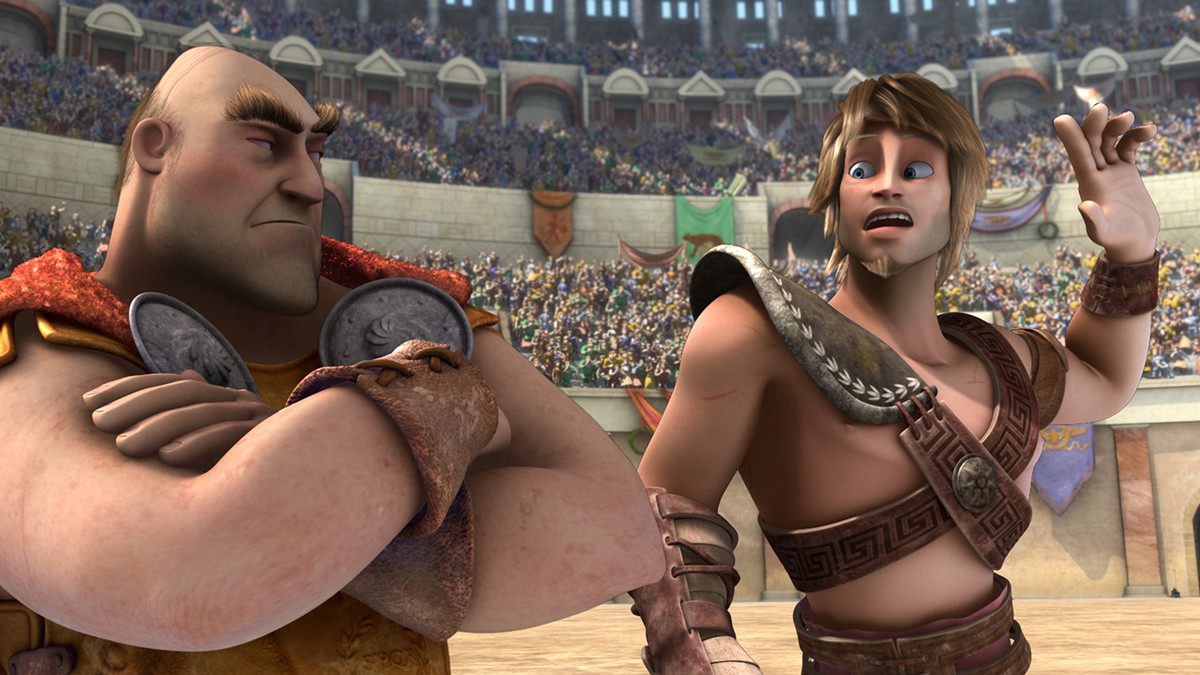 "Prawie jak gladiator"