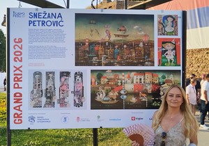Snezana Petrovic Gran pri Ilustrofest Beograd 