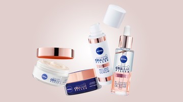 NIVEA Cellular Filler Elasticity Reshape termékcsaládja
