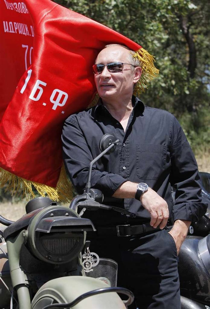 Putin jak Easy Rider