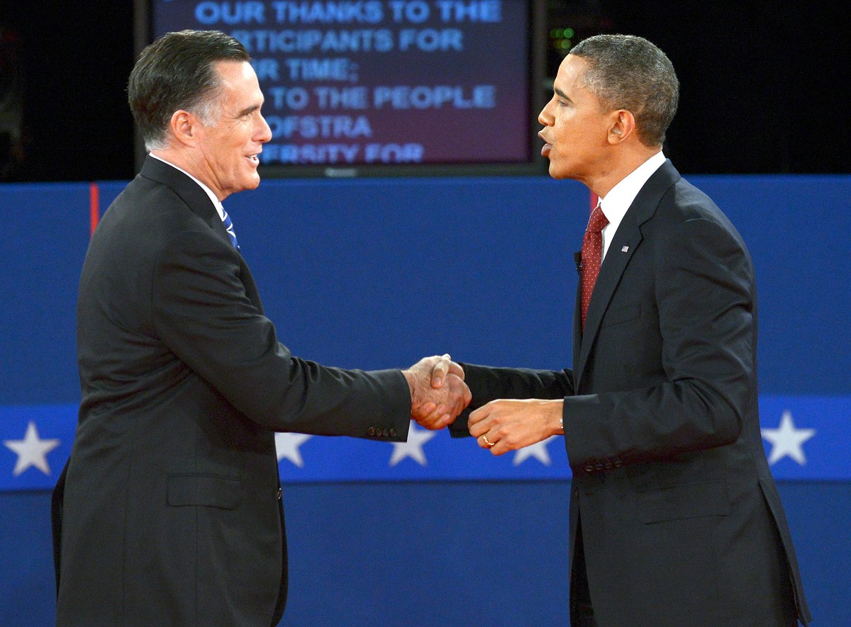 Mitt Romney, Barack Obama