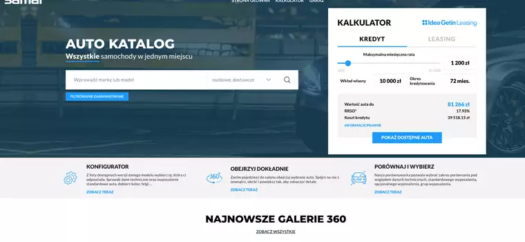 Auto Katalog Samar – największy internetowy salon samochodowy