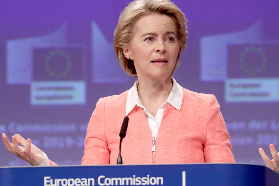 Ursula von der Leyen, przewodnicząca-elekt Komisji Europejskiej