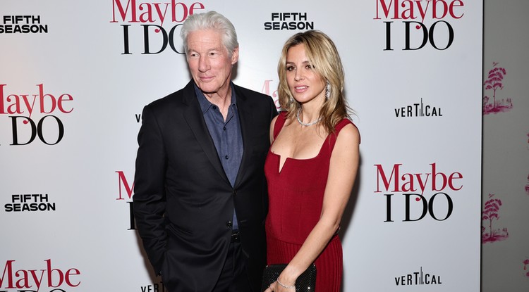 Richard Gere feleségével Fotó: Getty Images