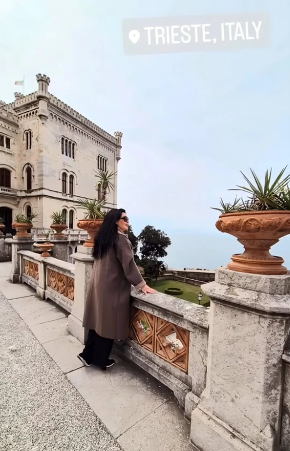 Dragana Mirković, objava iz Italije