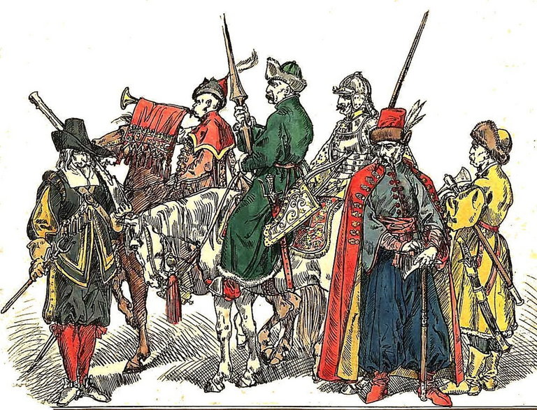 Polscy żołnierze 1633-1668, Jan Matejko, domena publiczna