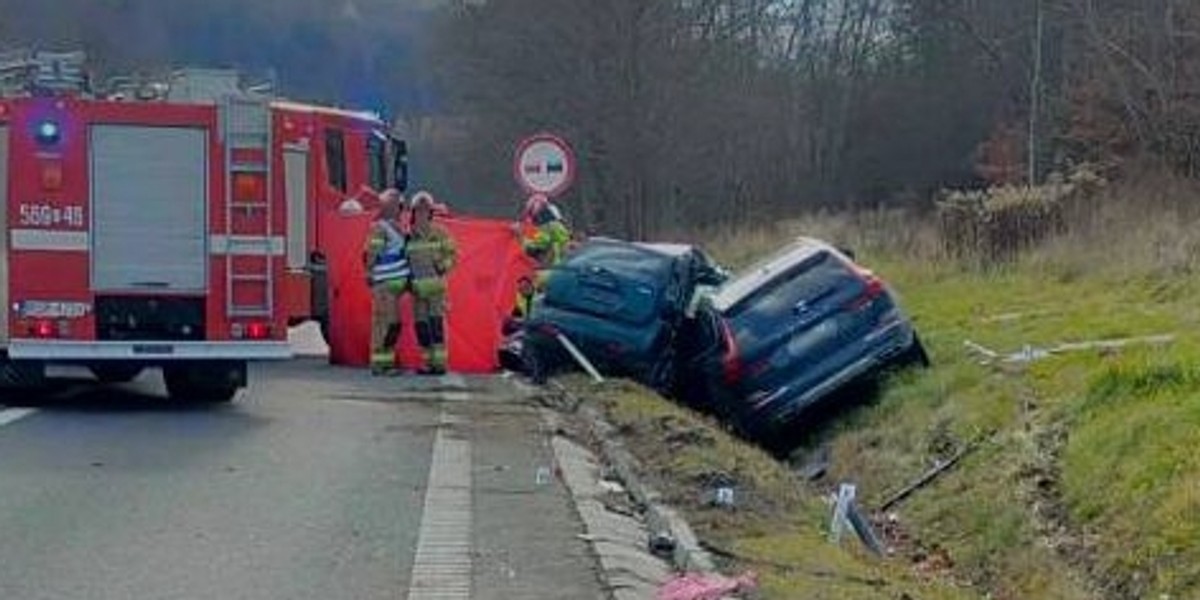 Dramatyczny wypadek na Podkarpaciu. 