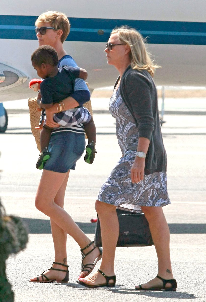 Charlize Theron i jej mama Gerda Maritz